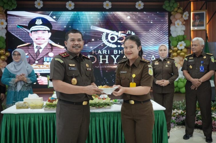 Kejati Sulsel Gelar Syukuran Hari Bhakti Adhyaksa Ke-65, Momentum Evaluasi dan Penguatan Integritas