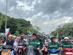 Lautan Manusia Konvoi Suarakan Kemerdekaan Palestina