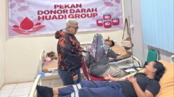 Pekan Donor Darah Huadi Group Bantu Jaga Ketersediaan Darah