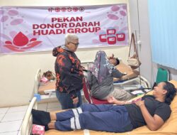 Pekan Donor Darah Huadi Group Bantu Jaga Ketersediaan Darah