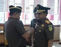 Kajati Sulsel Lantik Sejumlah Pejabat Baru