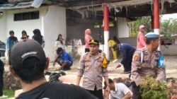 Jelang HUT Ke-80 RI, Sinergi Forkopimcam Sinjai Timur Terlihat dalam Aksi Gotong Royong
