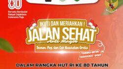 Jalan Sehat “Anti Mager” Bakal Meriahkan HUT RI ke-80 di Desa Setiarejo Lamasi