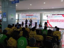 Pelindo Gelar Safety Riding untuk Driver Ojek Sekitar Pelabuhan Soekarno Hatta