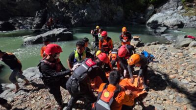 Korban yang Tenggelam di Sungai Mangampa Ditemukan Meninggal