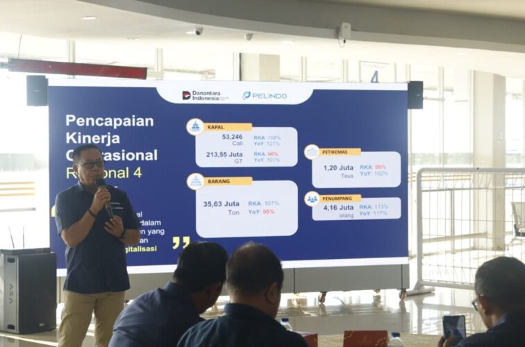 Pelindo Regional 4 Catat Kinerja Positif Semester I 2025, Penumpang Naik 17 Persen