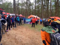 Basarnas Makassar Gelar Siaga Merah Putih di Gunung Bawakaraeng