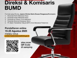 Pendaftaran Calon Direksi dan Dewas BUMD Makassar Dibuka, Apa Saja Perlu Disiapkan?