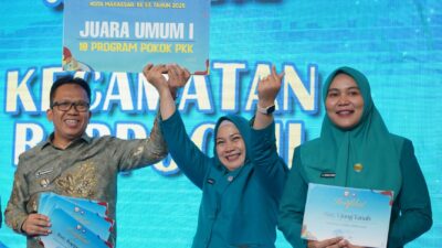 TP PKK Kecamatan Rappocini Tampil Bersinar di Gebyar PKK HKG Ke-53