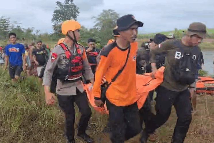 Bocah Tenggelam Saat Memancing Ditemukan Meninggal di Sungai Bulu Takke