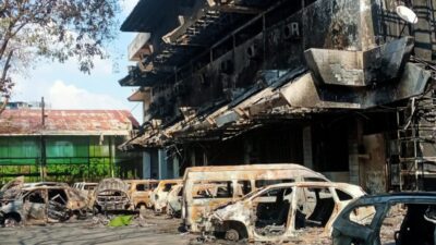 12 Orang Ditangkap Polisi Diduga Terlibat Kerusuhan dan Pembakaran Gedung DPRD di Sulsel