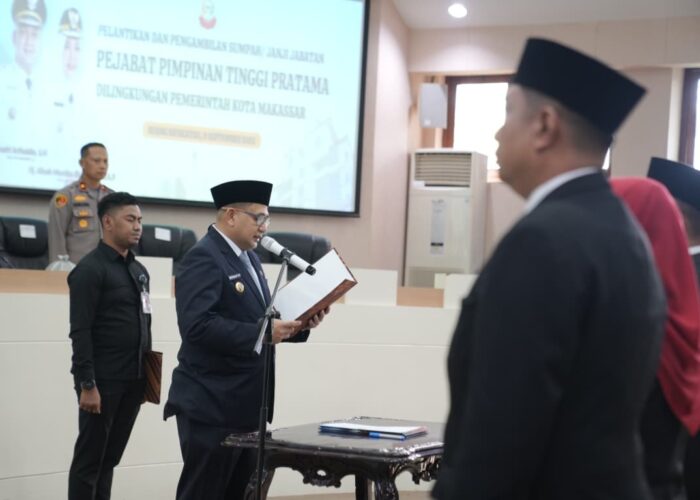 Munafri Lantik Pejabat Definitif di Tanggal Cantik, Tegaskan Soliditas Pemerintahan