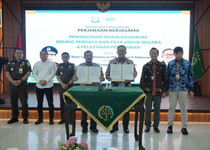 Kejati Sulsel-BSI Kolaborasi dalam Penanganan Masalah Hukum dan Pelayanan Perbankan