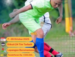 Pemuda Karetan Gelar Ajang Turnamen Sepak Bola Antar Daerah Luwu Raya