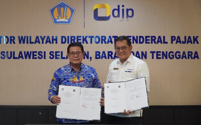 Kanwil DJP Sulselbartra dan Universitas Muhammadiyah Palopo Jalin Kerja Sama Tax Center