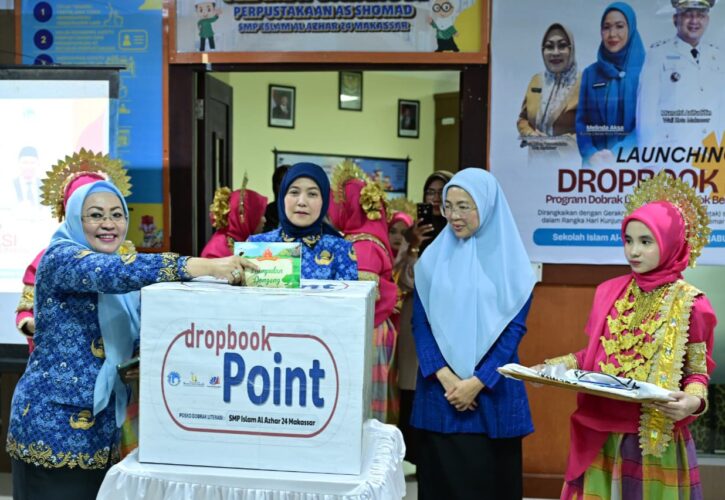 Wakil Wali Kota Makassar Resmikan DOBRAK Literasi, Gerakan Baru Dorong Budaya Membaca