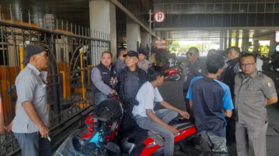 Satgas Perumda Parkir Tindaki Jukir Liar di Kawasan Terowongan Mal