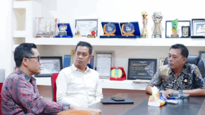 Camat Biringkanaya Terima Kunjungan Manajemen Hotel Arbor Biz dan Bank Papua, Bahas Pengembangan UMKM