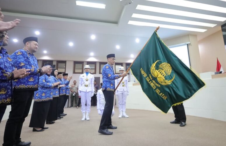 Andi Zulkifly Nanda Resmi Nahkodai KORPRI Makassar