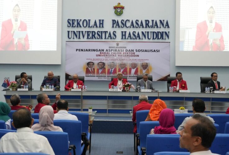 Bakal Calon Rektor Unhas Terima Berbagai Aspirasi Sivitas Akademik