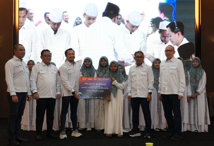 Pelindo Regional 4 Santuni 1.150 Anak Yatim di Hari Pelindo 2025