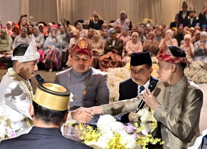 Dari Tokoh Daerah hingga Nasional Hadiri Akad Nikah Fikar dan Falih