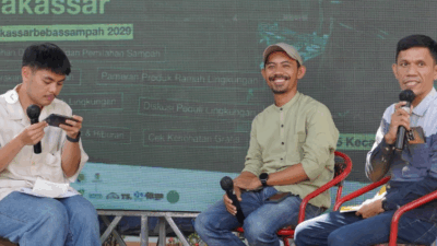 Edukasi Daur Ulang hingga Talkshow Ramaikan Jelajah Sampah Makassar di Kecamatan Biringkanaya
