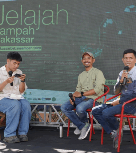 Edukasi Daur Ulang hingga Talkshow Ramaikan Jelajah Sampah Makassar di Kecamatan Biringkanaya