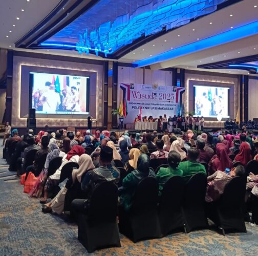 Politeknik LP3I Makassar Gelar Wisuda, Mayoritas Sudah Bekerja