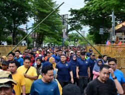 Ketua Korpri Pusat Apresiasi Semarak Jalan Santai HUT Korpri dan HUT ke-418 Makassar