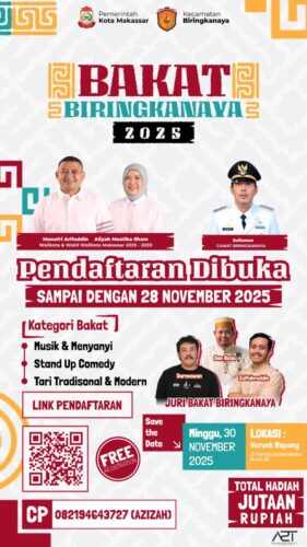 Pemerintah Kecamatan Biringkanaya Gelar Ajang Bakat untuk Jaring Talenta Muda