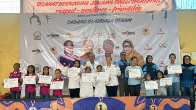 Tim Senam Makassar Sabet Juara Umum Kualifikasi Porprov Sulsel 2025