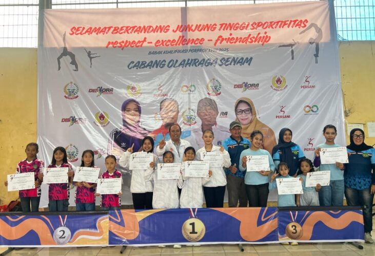 Tim Senam Makassar Sabet Juara Umum Kualifikasi Porprov Sulsel 2025