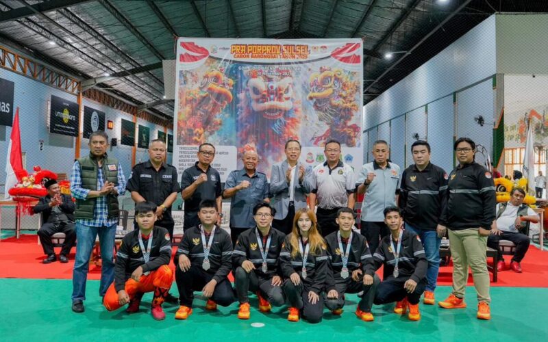 Azhar Fahri Puji Pembinaan Olahraga Barongsai yang Makin Berkembang