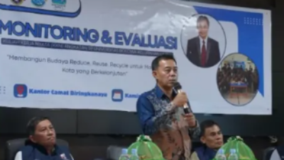 Camat Biringkanaya Terima Kunjungan Monev KKN Tematik Unibos Angkatan 59