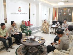 Jelang Pencoblosan Ketua RT – RW, Munafri Ajak Kapolrestabes dan Dandim Turun Serukan Persatuan