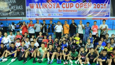 Wali Kota Cup 2025 Jadi Ajang Pembinaan Atlet Muda Bulutangkis Makassar