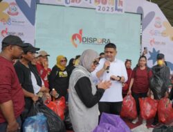 Pemkot Gaungkan Gaya Hidup Sehat dan Peduli Lingkungan di Makassar Funwalk 2025