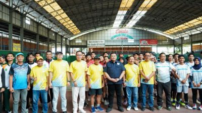 Kejurnas Soft Tenis Makassar 2025 Resmi Dibuka, 57 Atlet Siap Bertanding