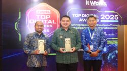 Wali Kota Makassar Dapat Penghargaan Top Leader on Digital Implementation 2025