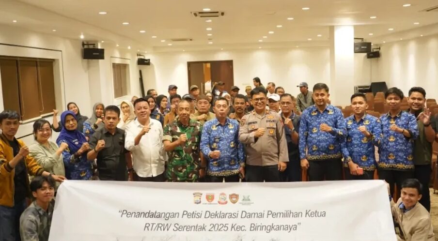 Kecamatan Biringkanaya Deklarasi Damai Pemilihan Ketua RT dan RW