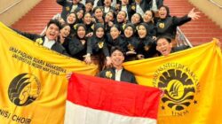 PSM UNM Pinisi Choir Sabet Juara di Kancah Internasional “4th Sing n Pray from Kobe” Jepang