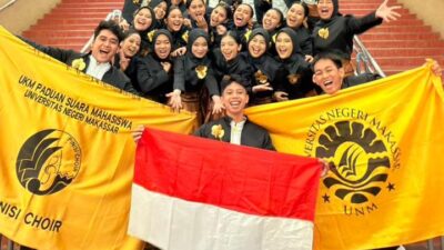 PSM UNM Pinisi Choir Sabet Juara di Kancah Internasional “4th Sing n Pray from Kobe” Jepang
