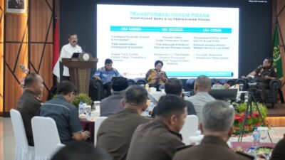 Ramai Tokoh Hukum Nasional Hadiri Bimtek KUHP dan KUHAP Baru di Kejati Sulsel