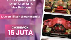 Cashback hingga Rp15 Juta Menanti di ‘With Love Fest’ MaxOne Hotel & Resort Makassar