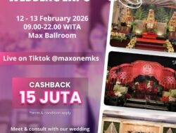 Cashback hingga Rp15 Juta Menanti di ‘With Love Fest’ MaxOne Hotel & Resort Makassar