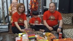 Mengintip Keluarga Hengky Rachmat Jaya Soetioso Rayakan Imlek