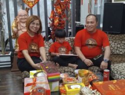 Mengintip Keluarga Hengky Rachmat Jaya Soetioso Rayakan Imlek