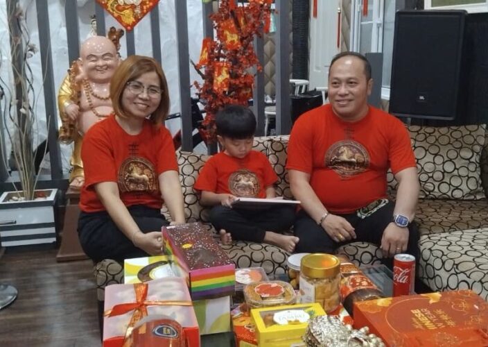 Mengintip Keluarga Hengky Rachmat Jaya Soetioso Rayakan Imlek