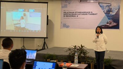 Tingkatkan Kualitas Layanan Pelabuhan dari Pelatihan Standardisasi dan Digitalisasi Tambat